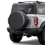 32' Soft Black Tire Cover - Ideal Compatible with Ford Bronco(Big Bend/Black...