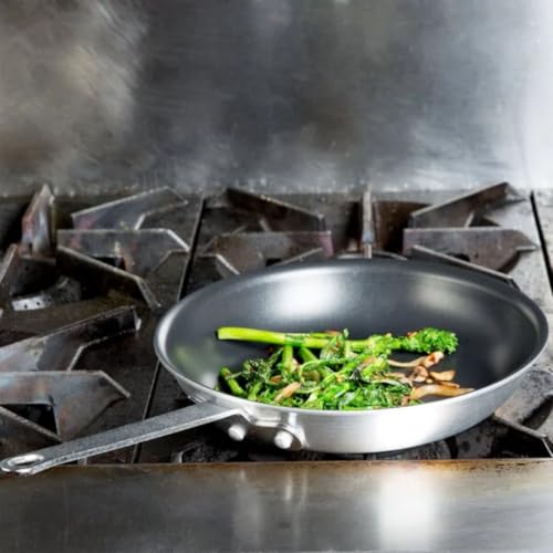 Sarten wok antiadherente de aluminio 11 pulgadas miniatura 3