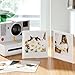 WINKINE Polariod Frame for Photos 4.2''x3.5'', Fits Polariod i-Type/600/SX-70 Films, Double Sided Acrylic Picture Frames Instax Photo Frames for Desktop, Tabletop, Countertop
