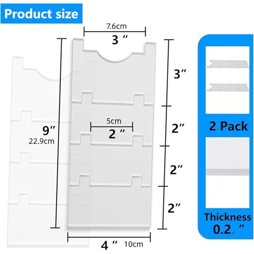 Tope de pared para muebles con protección contra daños para mesas y cómodas 6