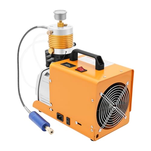 Compresor de aire PCP, 30 Mpa, 2800 rpm, bomba de aire de alta presión eléctrica, 1800 W, 26,4 gal/min, volumen de inflado 100 L, motor de 220 V CA