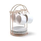 Porta Xícaras de Chá - Rosé Gold