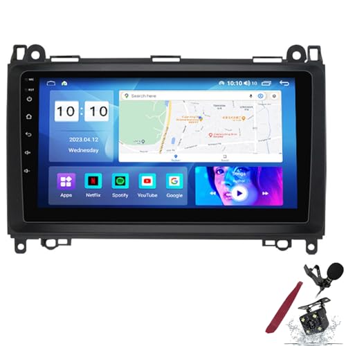Autoradio Android 15 doté d'un écran QLED 2K et d'une navigation GPS pour B-ENZ B200