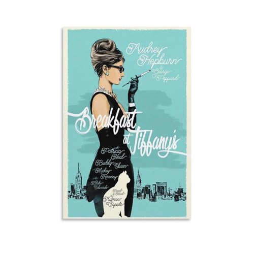 Audrey Hepburn I[h[wbvo[ eBt@j[ H f |X^[ A[gpl LoX |X^[ ǃA[g aMtg z[A[g[N Ɋ|܂16x24inch(40x60cm)