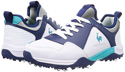 [ルコックスポルティフゴルフ] ゴルフシューズ 3Eワイド設計 防水タイプ EVA+ラバー+EVAハードシャンク オーバルソフトフィットライナー 3Dソフトフィットカップソール QQ2RJA01 メンズ WHNV(ホワイトネイビー) 27.5 cm 7枚目