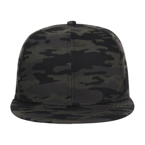 Image of Lids Blank Dime Adjustable Snapback Hat