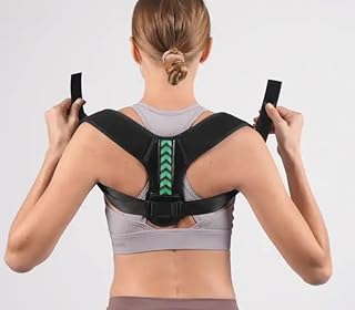 Posture Corrector For Men And Women - Adjustable Upper Back Brace For Clavicle Support | Neck, Back, Shoulder Pain Relief