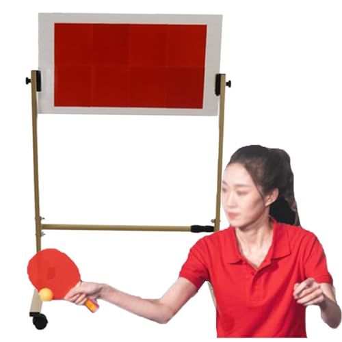 XLTFUC Table Tennis Return Board,Table Tennis Rebound Board,Professional Rebound Board Trainer,Adjustable Angle,Suitable for Home Gyms and Schools