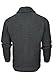 Xact Herren Waffle Knit Cardigan mit Schalkragen aus Wolle-Mischung (Waffle - Dark Grey Marl) L