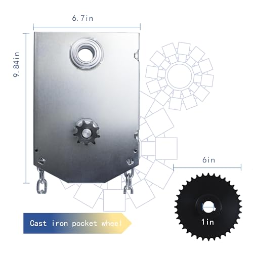 Garage Door Jackshaft Chain Hoist 41 Reduced Drive