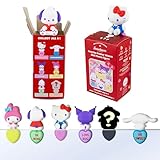 Sonix x Sanrio Hello Kitty & Friends Peekers - Sweethearts Series Blind Box - Adhesive Decorative Mini Figures - Includes Hello Kitty, Cinnamoroll, Kuromi, My Melody, Pochacco, or Mystery Character