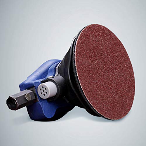 Katzco 25 Pieces - 3 Inch 80 Grit Roll Lock Sanding and Grinding Discs - for Rotary Tools, Die Grinder, Drill, Carpenters, Woodworking