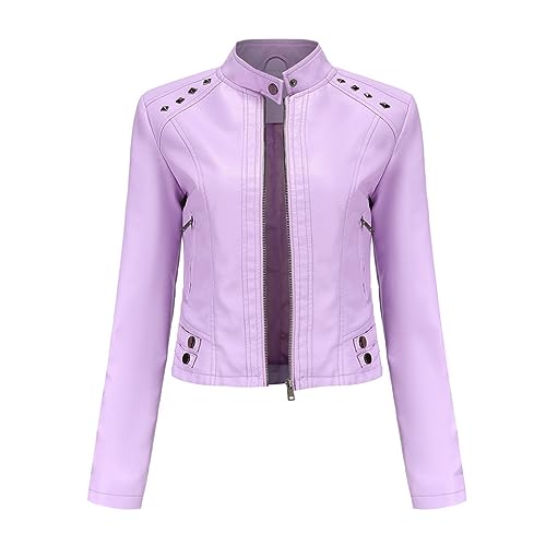 Veste simili cuir femme cintrée pour en finir avec les blousons motard trop larges
