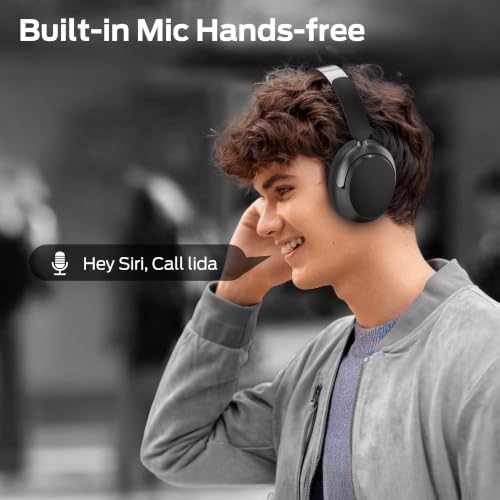 Image of Persona 3rd ANC Wireless Headphones, Premium Noise Cancelling with Bluetooth 5.4, Ultra-Light Foldable Over Ear Headphones, HD Voice Clarity, 70H Battery Life, Multi-Point Pairing, Comfort Fit