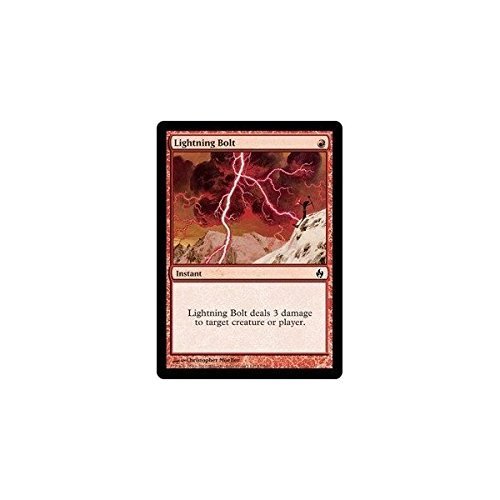 Magic The Gathering - Lightning Bolt - Premium Deck Series Fire & Lightning - Foil