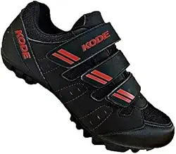Sapatilha Ciclismo Unissex Kode Mtb Active Preto Vermelho SSX Multicoisas
