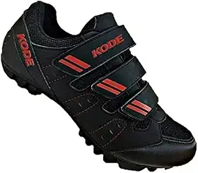 Sapatilha Ciclismo Unissex Kode Mtb Active Preto Vermelho SSX Multicoisas
