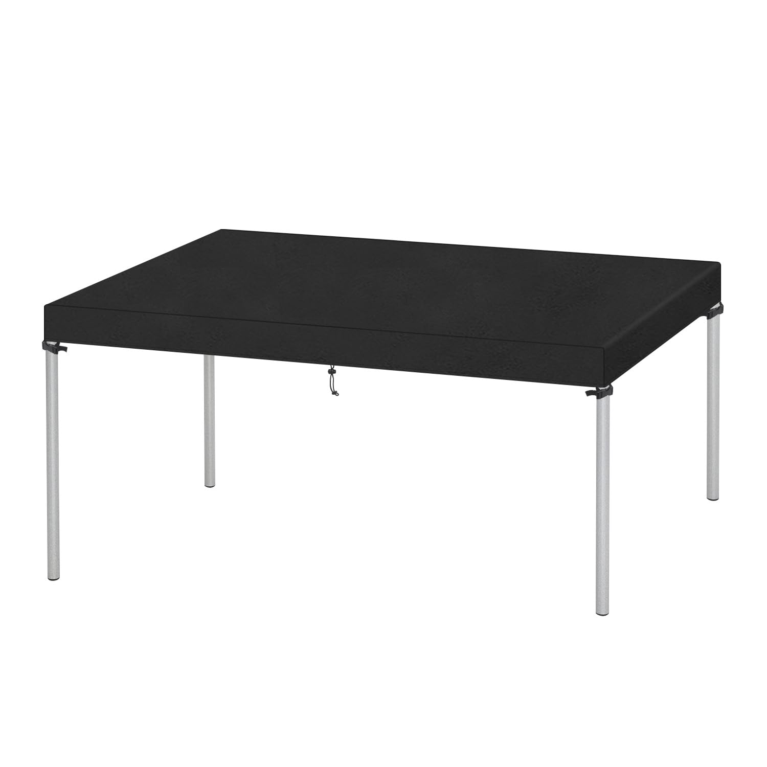 VANSHEIM Abdeckung Gartentisch Abdeckung Tischplatte Schutzhülle für Gartentisch Abdeckung Wasserdicht Abdeckhaube Gartentisch Abdeckplanen für Tische Terrassentisch Abdeckung 160x90x15cm