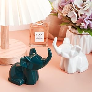 Puddingcabin2packelephantringholderfigurinesweddinggiftsforcouplescutetabledeskpreppyroomdecorelephantgiftsforwomenmommothersdaybirthdaychristmas Urban Country Home Decor Pudding cabin 2 pack elephant ring holder figurines wedding gifts for couples cute table desk preppy room decor elephant gifts for women mom mothers day birthday christmas urban country home decor