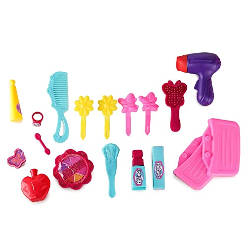 Webby Pretend Play Beauty Salon Fashion Play Set | Girls Toy | Makeup Kit and Cosmetic Toy Set for 3+ Year Kids, Girls and Boys