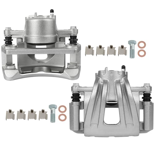 Image of SCITOO - Front Disc Brake Calipers Assembly w /Bracket For Jeep For Liberty 2002 2003 2004 2005 2006 2007 18B4845 18B4844
