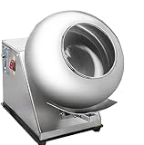 Candy Coater Machine for Sugar Coating, Chocolate Polishing and Drying, Food and Pharmaceutical Industry Equipment