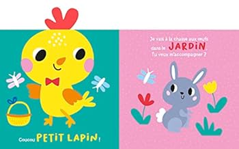 Paperback MES ALBUMS CALINS - COUCOU PETIT POUSSIN [French] Book