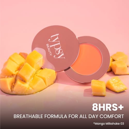 Image of Typsy Beauty Ph-antastic Color Adjusting Blush|Mango Milkshake 03|Flawless Finish|Featherlight|Long Lasting|4g