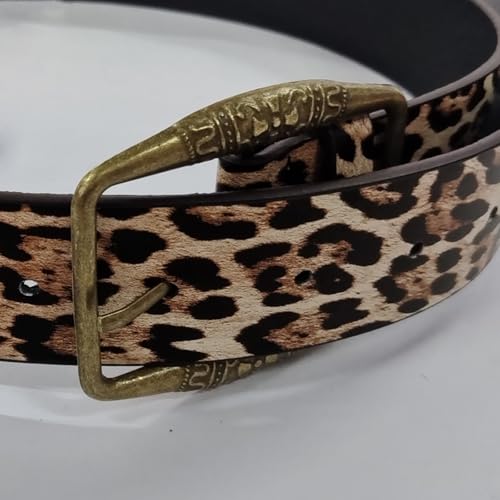 Versatiles Leopards Print Waist Belt Casual Business Waist Belt Durability Belt For Stylish Outfits4