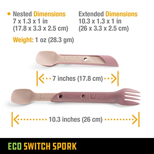 UCO-Recycled-ECO-Switch-Spork-2-Piece-Integrated-Camping-Utensil-Set