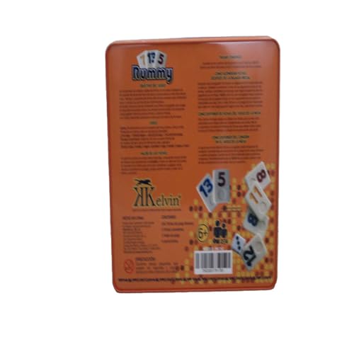 Rummy Jumbo en caja metálica miniatura 5