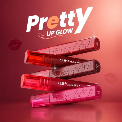 Image of Fashion Colour Pretty Lip Glow Liquid Lipstick Waterproof | Matte Finish | Non Transfer 16 Hours Wear | Liquid Lipstick Nudeshade To Boldshade | Perfectly fit to all Indian Skin Tones | (#Dull Red, 3ML)