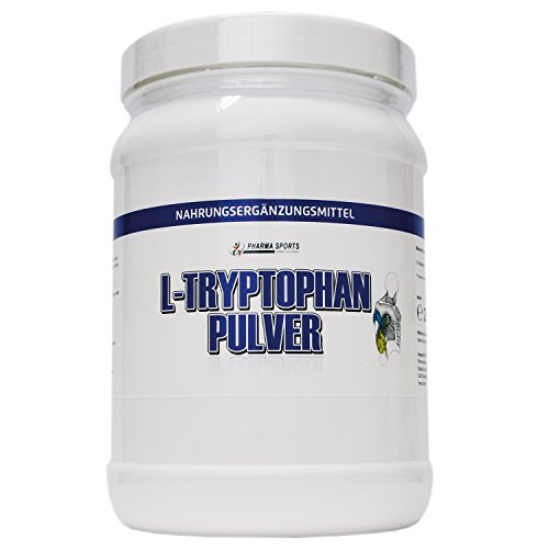 L-Tryptophan Pulver | 250 g | essentielle Aminosäure | 100% vegan & pur | Glutenfrei | Laktosefrei | OHNE Hilfs- u. Zusatzstoffe Cover
