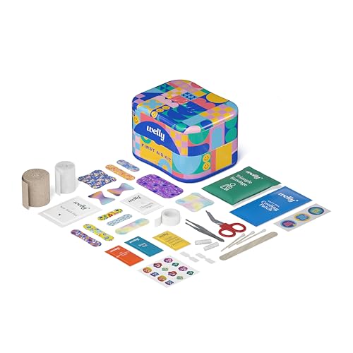 Image of Welly Comprehensive First Aid Kit - FSA Eligible - Adhesive Bandages, Tape and Non-Stick Pads, Butterfly Strips, Cleansing Wipes, Ointments, Gauze, and More - 240 Pieces