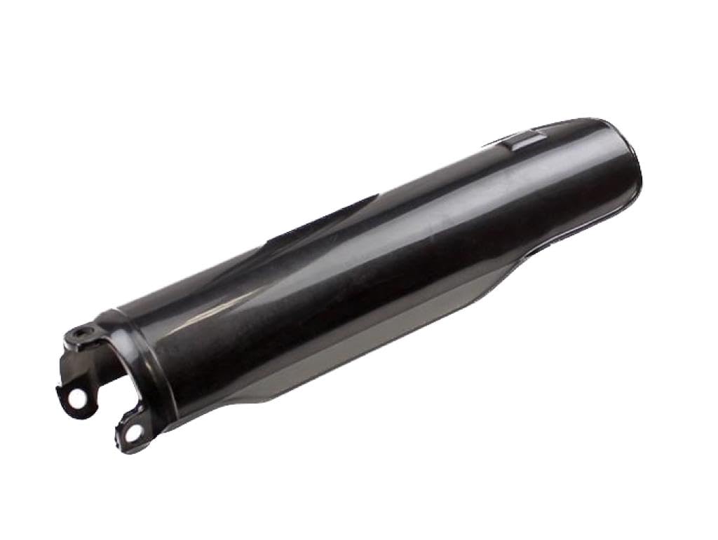 Gabelschutz Schwarz MRX PRO – Gabel Schutz Protektoren passend für Rieju Marathon 125 & SMX 50, langlebig & robust