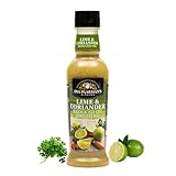 Ina Paarman | Lime & Coriander Salad Dressing | 300ml | Award Winning | Exotic Mexican Flavour | Pairs with Salads, Veggies, Chops | Marinade | Rich Texture | Lime & Coriander Salad Dressing