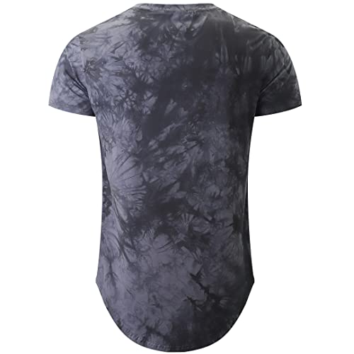 Trendy Men's Ripped Pattern T-Shirt