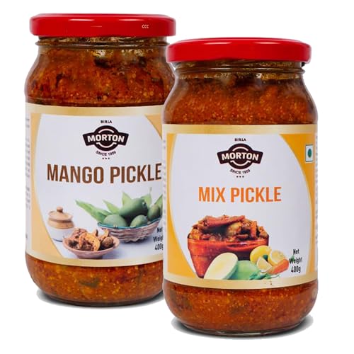 Image of Birla Morton Mix Pickle 400 Gm & Mango Pickle 400 Gm Pack of 2