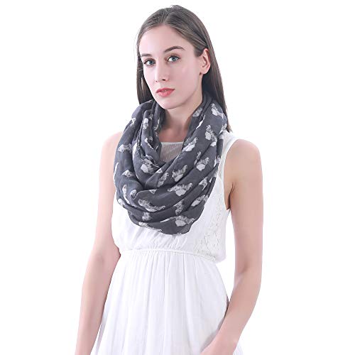 Cocker Spaniel Dog Print Women's Infinity Scarf Lightweight3