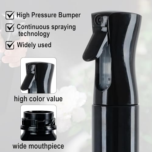 Sprühflasche 200ml – 2er Set für Haare und Pflanzenpflege