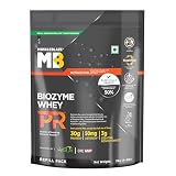 MuscleBlaze Biozyme Whey Protein PR with 30g Protein, 3g Creatine Monohydrate & 50mg AstraGin Molten Chocolate Cake (2kg Refill Pack) 2kg