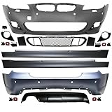 bmw e60 pdc sensor  DM Autoteile Stoßstange Bodykit PDC Front Heck Seite passt für E60 auch M-Paket 03-07+ABE