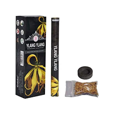 DoraZen Pack Incienso GOLOKA YLANG YLANG + Bolsa DE Incienso EN Grano Pastilla DE CARBÓN Cover