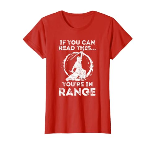 Haidong Gumdo Korean Martial Arts Korean Swordsmanship T-Shirt, Women, Red, X-Large
