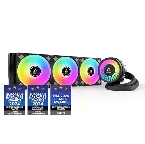 ARCTIC Liquid Freezer III 360 A-RGB - PC à refroidissement par eau, refroidisseur d’eau...