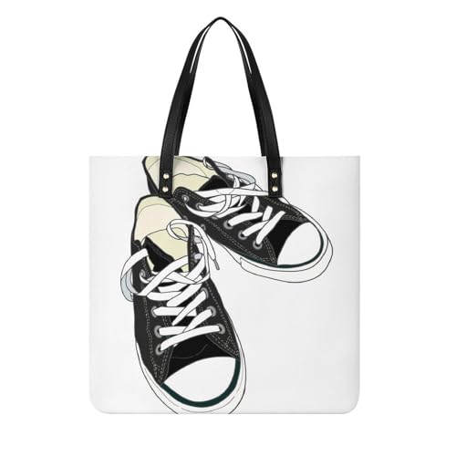 Sac à bandoulière noir grand format 39x39cm pour tout transporter