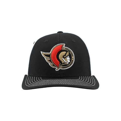 Image of ZHATS NHL Unisex-Adult NHL Officially Licensed Adjustable Snapback Hat Dakota Icon Team Color