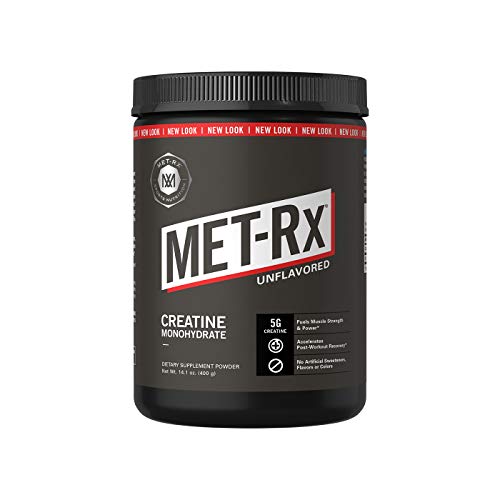 MET-Rx Creatine Powder, 400 gram, Pre or Post-Workout Supplement