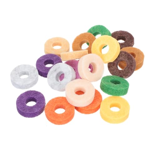 ifundom Cymbal Fittings Kit 20 Pcs Cymbal Pads Felt Mats for Drum Kit Cymbal Mat Set