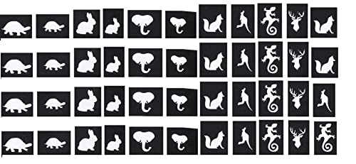 Turtle Tortoise Collections (Tortoise Turtle Nail Art stencil ~zwierzęta)